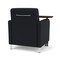 Lesro Siena Lounge Reception Guest Chair W/ Swivel Tablet, 27 in W 29.5 in L 32.5 in H SN1101 - alternate 3